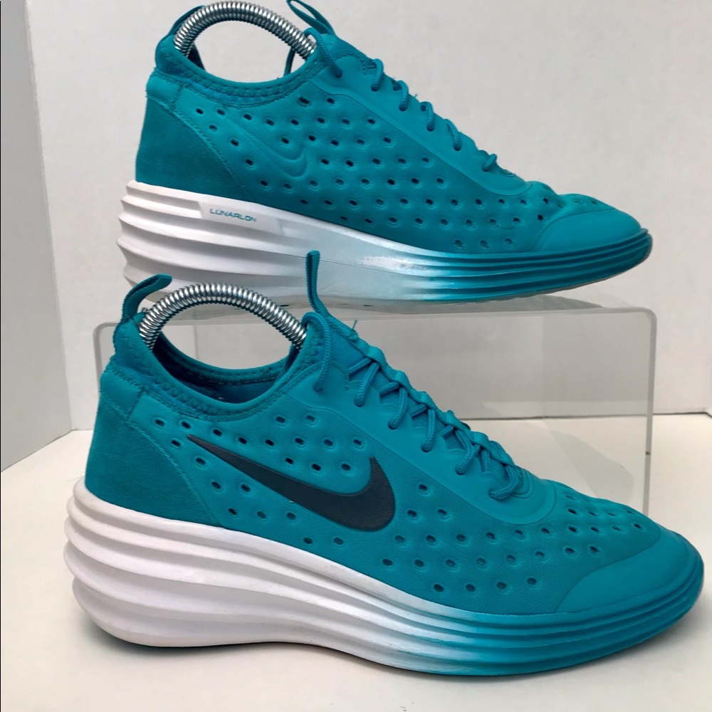 Nike Lunar Elite Sky Hi Hidden Wedge Sneakers - Women's Size 9.5